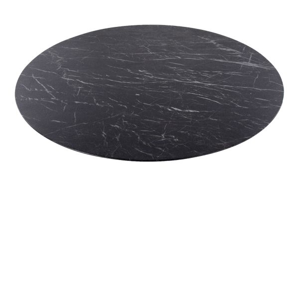 Pebble Modern Black Marble Veneer Table 3