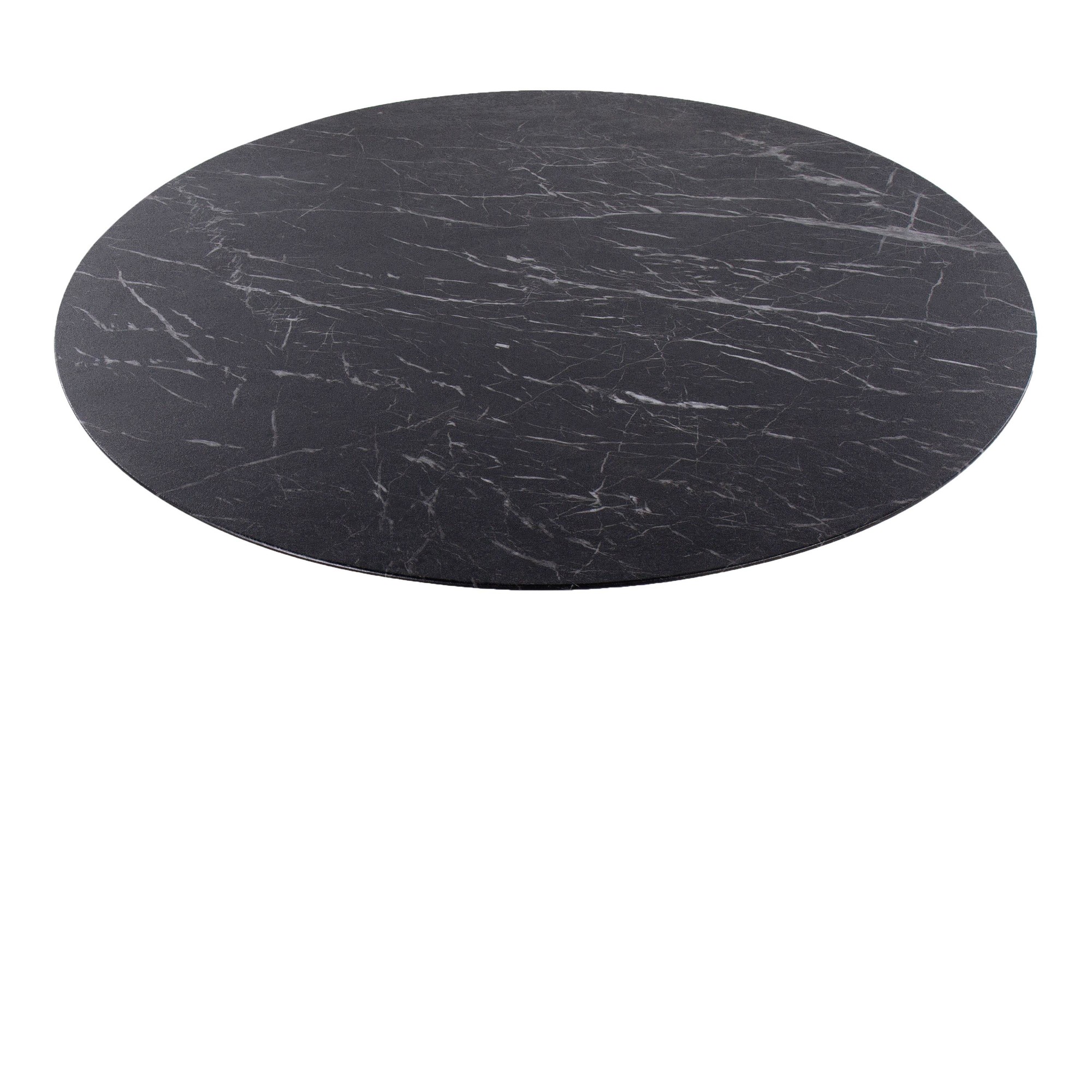 Pebble Modern Black Marble Veneer Table 4 Pebble Modern Black Marble Veneer Table - Image 4