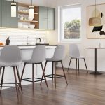 Pebble Walnut and Grey Mid-Century Modern Dining Chairs (Set of 3) 15 Pebble Walnut and Grey Mid-Century Modern Dining Chairs (Set of 3)