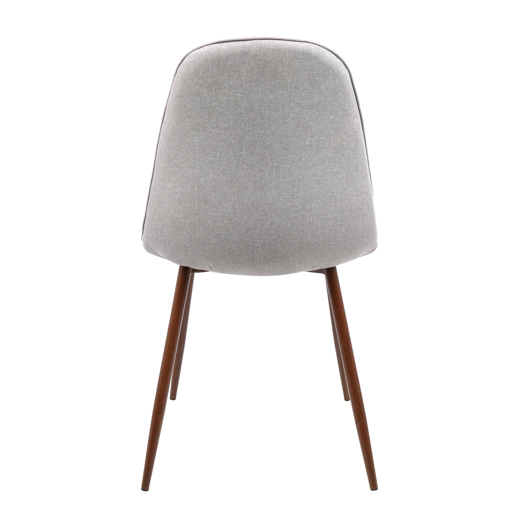 Pebble Walnut and Grey Mid-Century Modern Dining Chairs (Set of 3) 8 Pebble Walnut and Grey Mid-Century Modern Dining Chairs (Set of 3) - Image 8