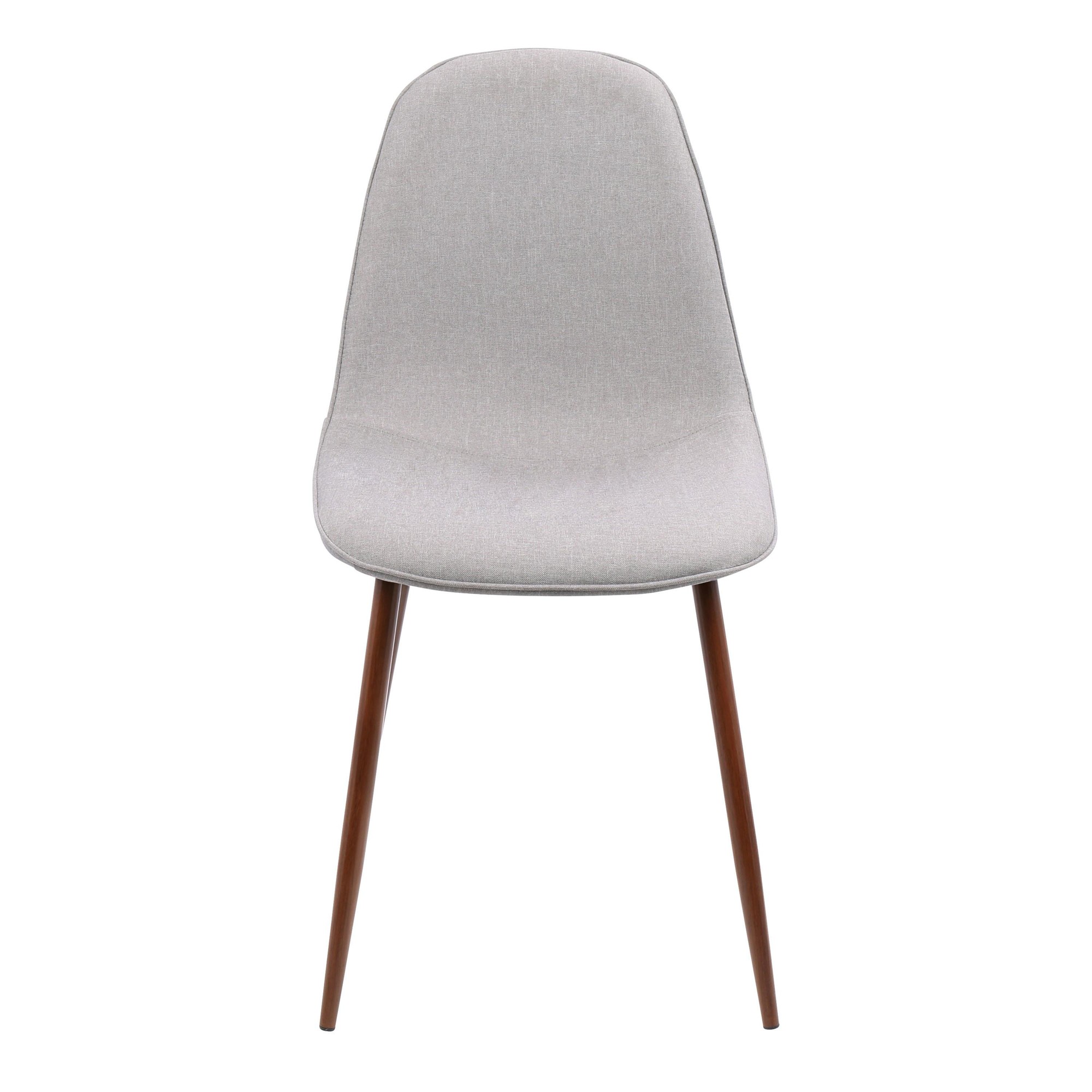 Pebble Walnut and Grey Mid-Century Modern Dining Chairs (Set of 3) 9 Pebble Walnut and Grey Mid-Century Modern Dining Chairs (Set of 3) - Image 9