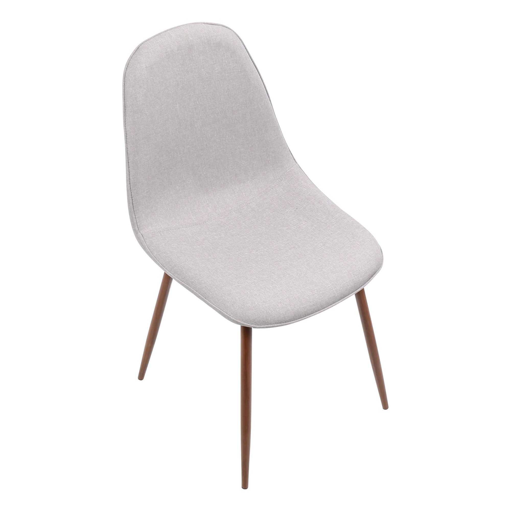 Pebble Walnut and Grey Mid-Century Modern Dining Chairs (Set of 3) 10 Pebble Walnut and Grey Mid-Century Modern Dining Chairs (Set of 3) - Image 10