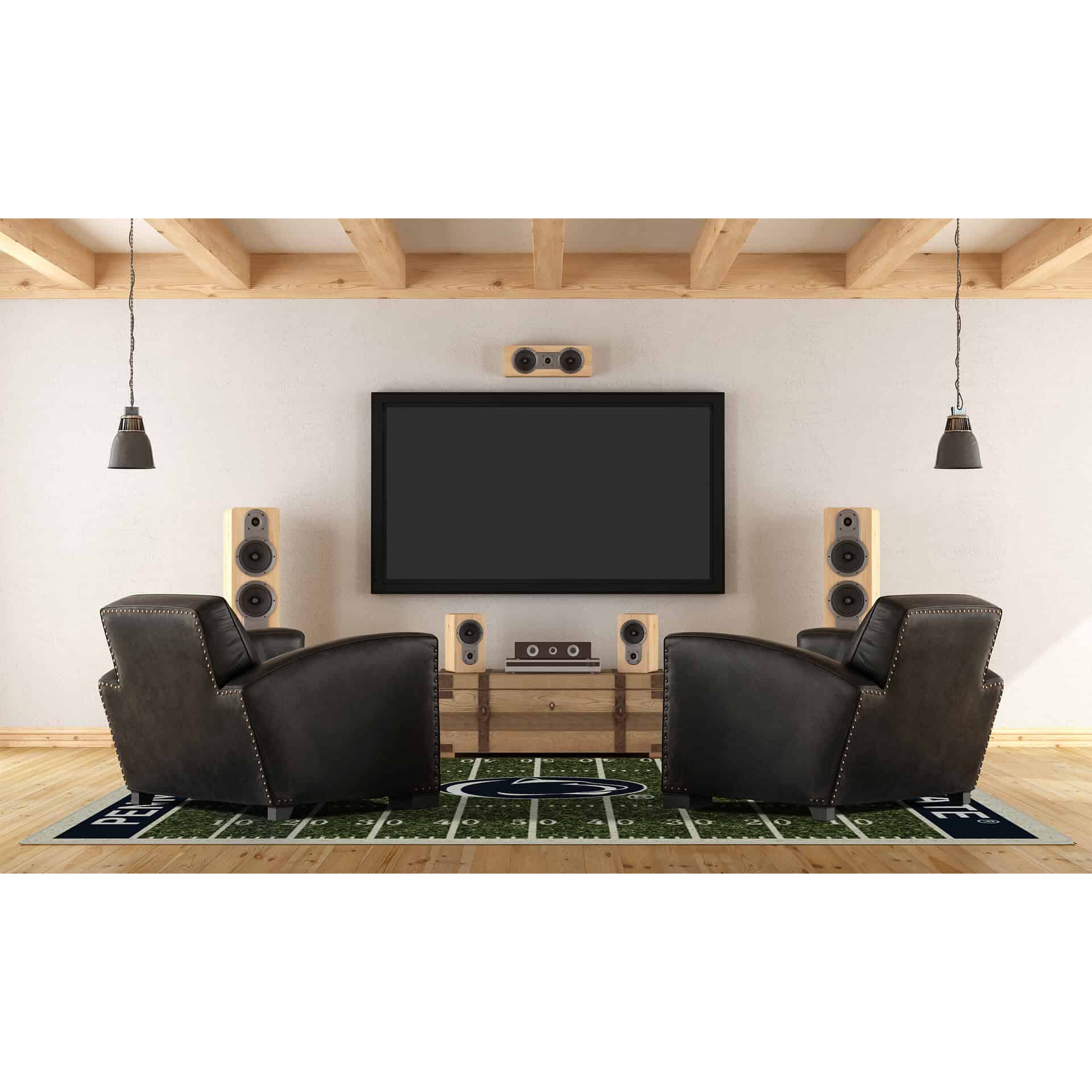 Penn State 6x8 Homefield Rug 2 Penn State 6x8 Homefield Rug - Image 2