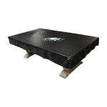 Philadelphia Eagles 8' Billiard Table Cover Black Naugahyde