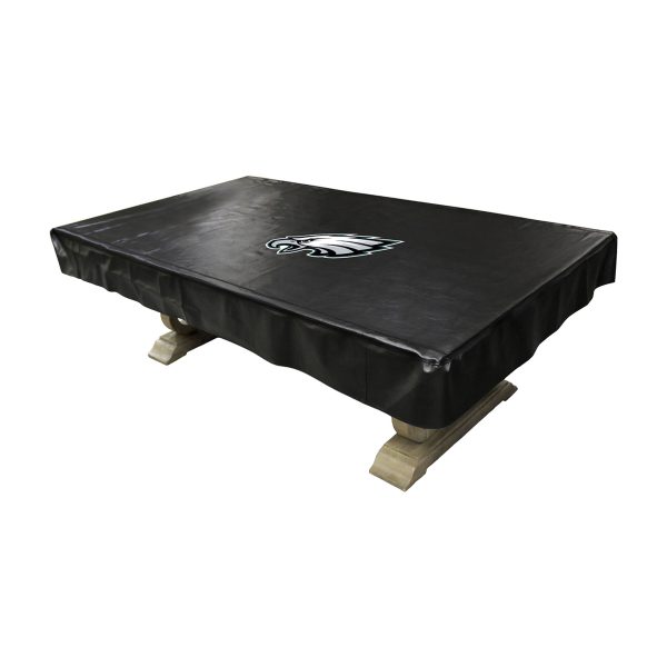 Philadelphia Eagles 8 Billiard Table Cover Black Naugahyde 1