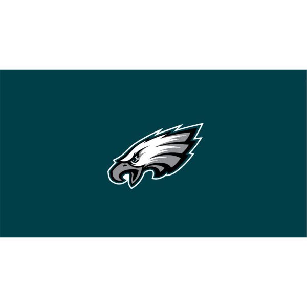 Philadelphia Eagles 8 ft Anti Friction Billiard Cloth 1