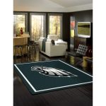 Philadelphia Eagles 8 x 11 Spirit Area Rug