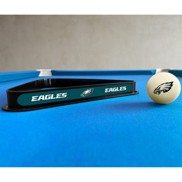 Philadelphia Eagles Billiards Triangle and Cue Ball Combo 2