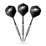 Philadelphia Eagles Bristle Dartboard Cabinet Set