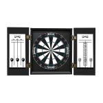 Philadelphia Eagles Bristle Dartboard Cabinet Set