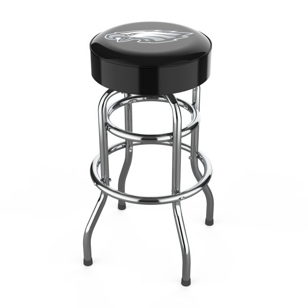 Philadelphia Eagles Chrome Logo Bar Stool 1