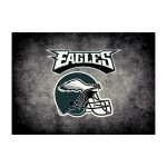 Philadelphia Eagles Distressed 6x8 Area Rug