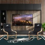 Philadelphia Eagles Embroidered Birch Bentwood Accent Chair
