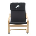 Philadelphia Eagles Embroidered Birch Bentwood Accent Chair