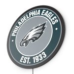 Philadelphia Eagles LED Establish Date Sign