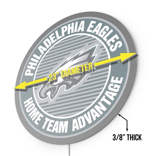 Philadelphia Eagles LED Home Field Advantage Sign 4