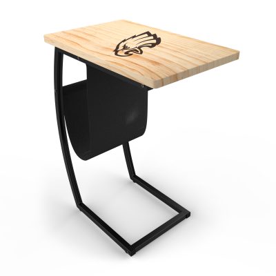 Philadelphia Eagles Laser Etched C-Shape Side Table