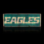 Philadelphia Eagles Lighted Recycled Metal Street Sign 7 Philadelphia Eagles Lighted Recycled Metal Street Sign