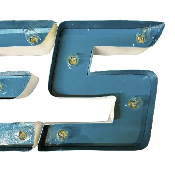 Philadelphia Eagles Lighted Recycled Metal Wordmark Logo Sign 1