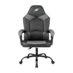 Philadelphia Eagles Oversized Embroidered Gaming Chair with Storage Pouch