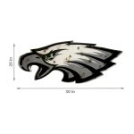 Philadelphia Eagles Recycled Metal Lighted Logo Sign NFL Licensed