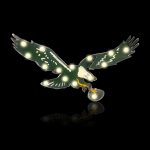 Philadelphia Eagles Recycled Metal Lighted Logo Sign NFL Licensed