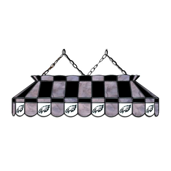 Philadelphia Eagles Stained Glass Billiard Lamp 40 Inch