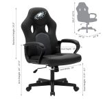 Philadelphia Eagles Vision Swivel Mesh Ergonomic Game Chair