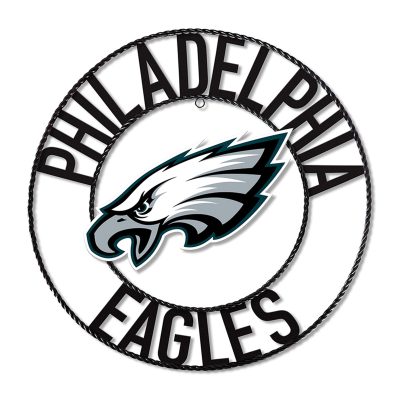 Philadelphia Eagles Wrought Iron 24 Inch Wall Art