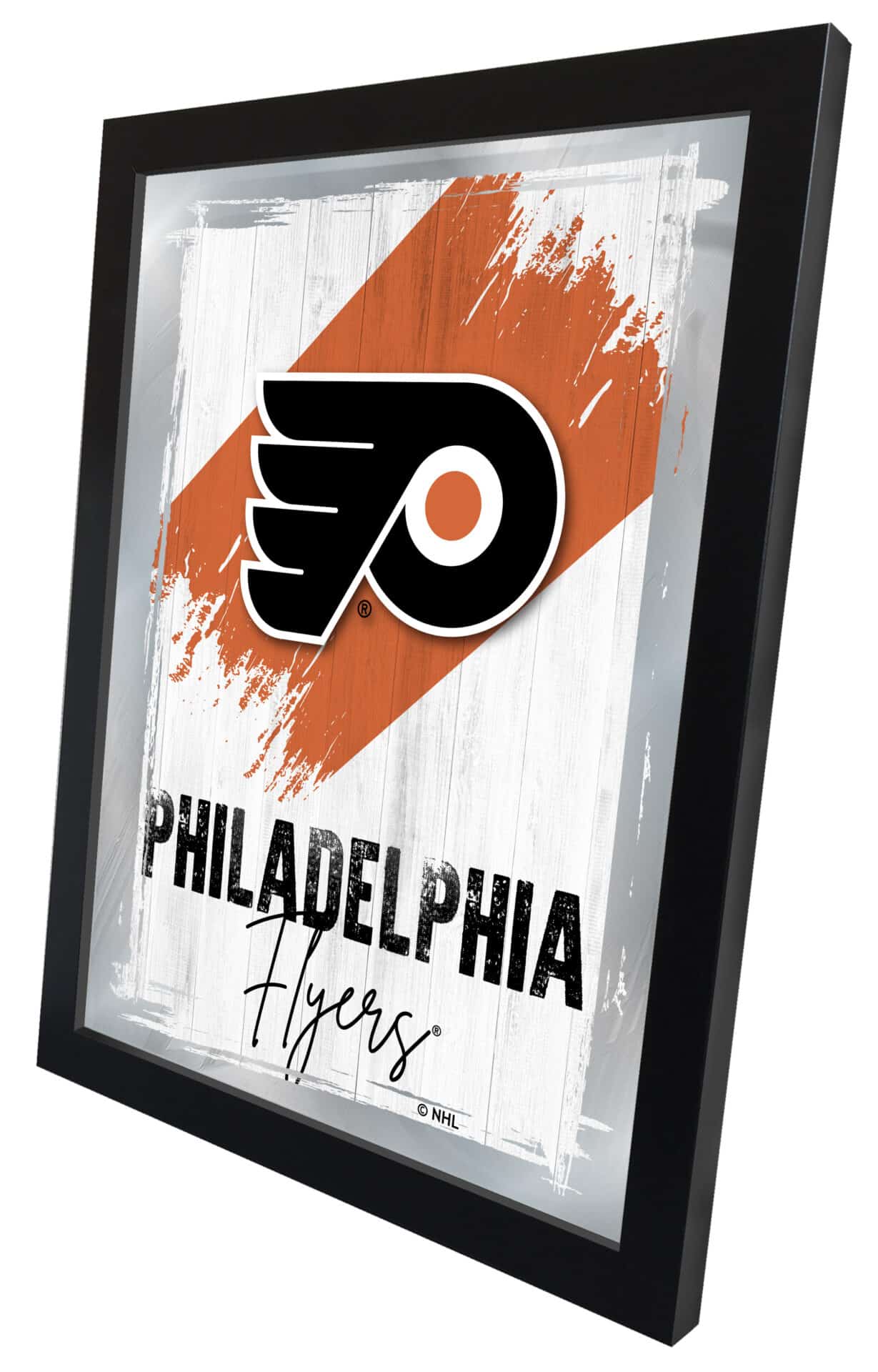 Philadelphia Flyers 17x22 Logo Wall Mirror (Alternate) 2 Philadelphia Flyers 17x22 Logo Wall Mirror (Alternate) - Image 2