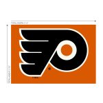 Philadelphia Flyers 4x6 Spirit Rug 6 Philadelphia Flyers 4x6 Spirit Rug