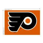 Philadelphia Flyers 6x8 Spirit Rug 5 Philadelphia Flyers 6x8 Spirit Rug