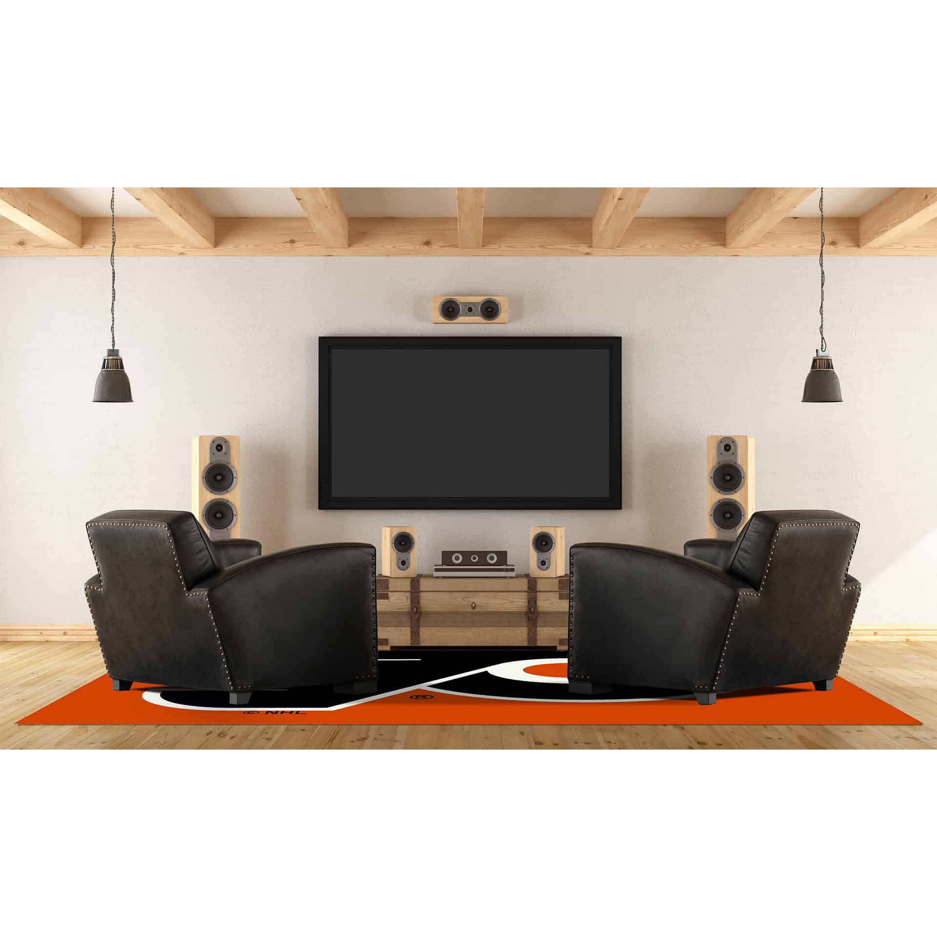 Philadelphia Flyers 6x8 Spirit Rug 3 Philadelphia Flyers 6x8 Spirit Rug - Image 3