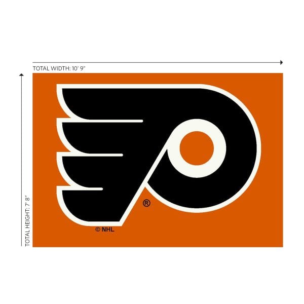 Philadelphia Flyers 8x11 Spirit Rug 1