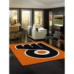 Philadelphia Flyers 8x11 Spirit Rug 4 Philadelphia Flyers 8x11 Spirit Rug