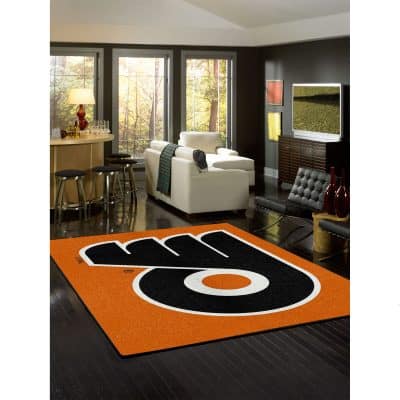 Philadelphia Flyers 8x11 Spirit Rug