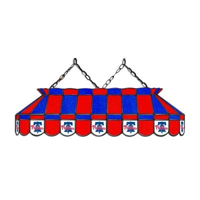 Philadelphia Phillies 40 Inch Stained Glass Billiard Lamp