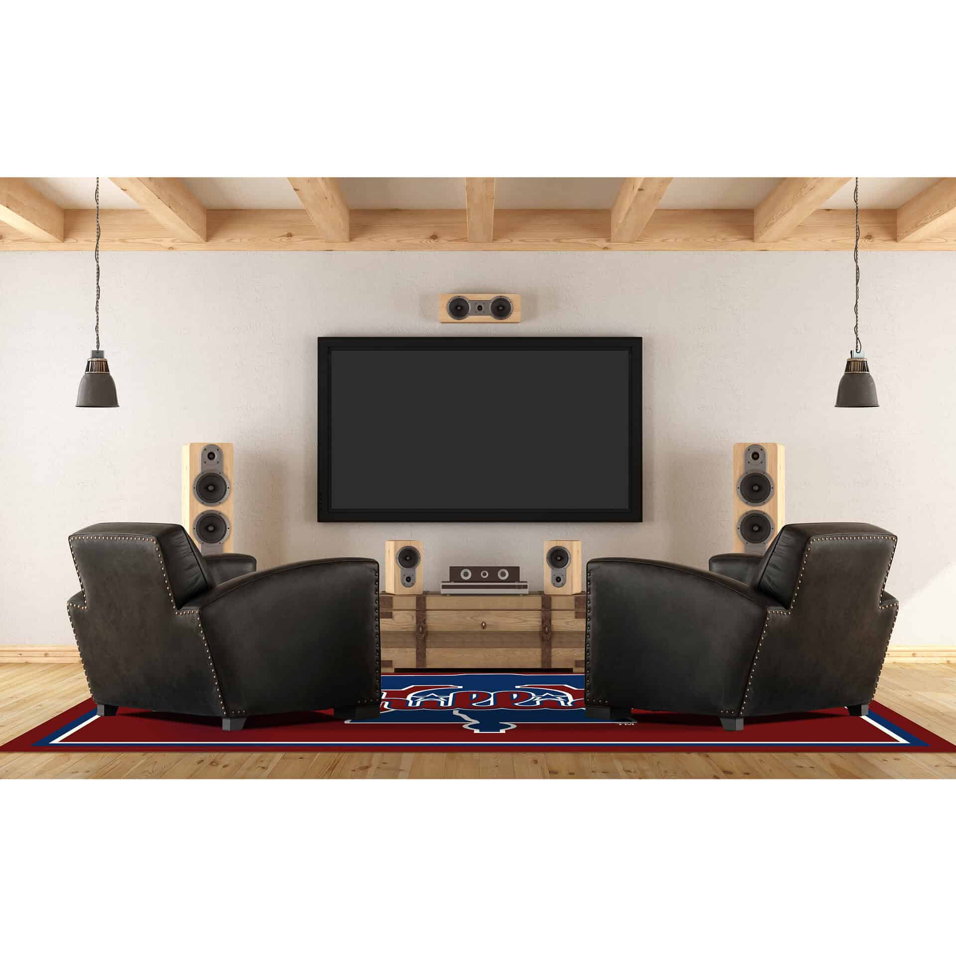 Philadelphia Phillies 6x8 Spirit Rug Officially Licensed MLB Area Rug 2 Philadelphia Phillies 6x8 Spirit Rug Officially Licensed MLB Area Rug - Image 2