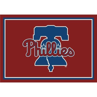 Philadelphia Phillies 8x11 Spirit Rug Officially Licensed MLB Area Rug