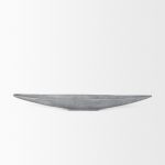 Piero Large Concrete Finished Metal Decorative Bowl