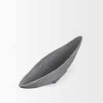 Piero Large Concrete Finished Metal Decorative Bowl