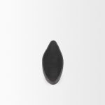 Piero Large Matte Black Metal Decorative Bowl
