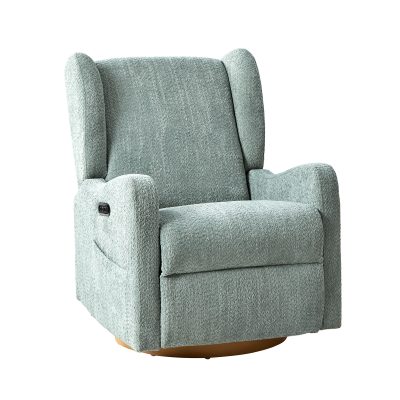 Pietro Sage Electric Nursery Swivel Glider Recliner Nightlight USB