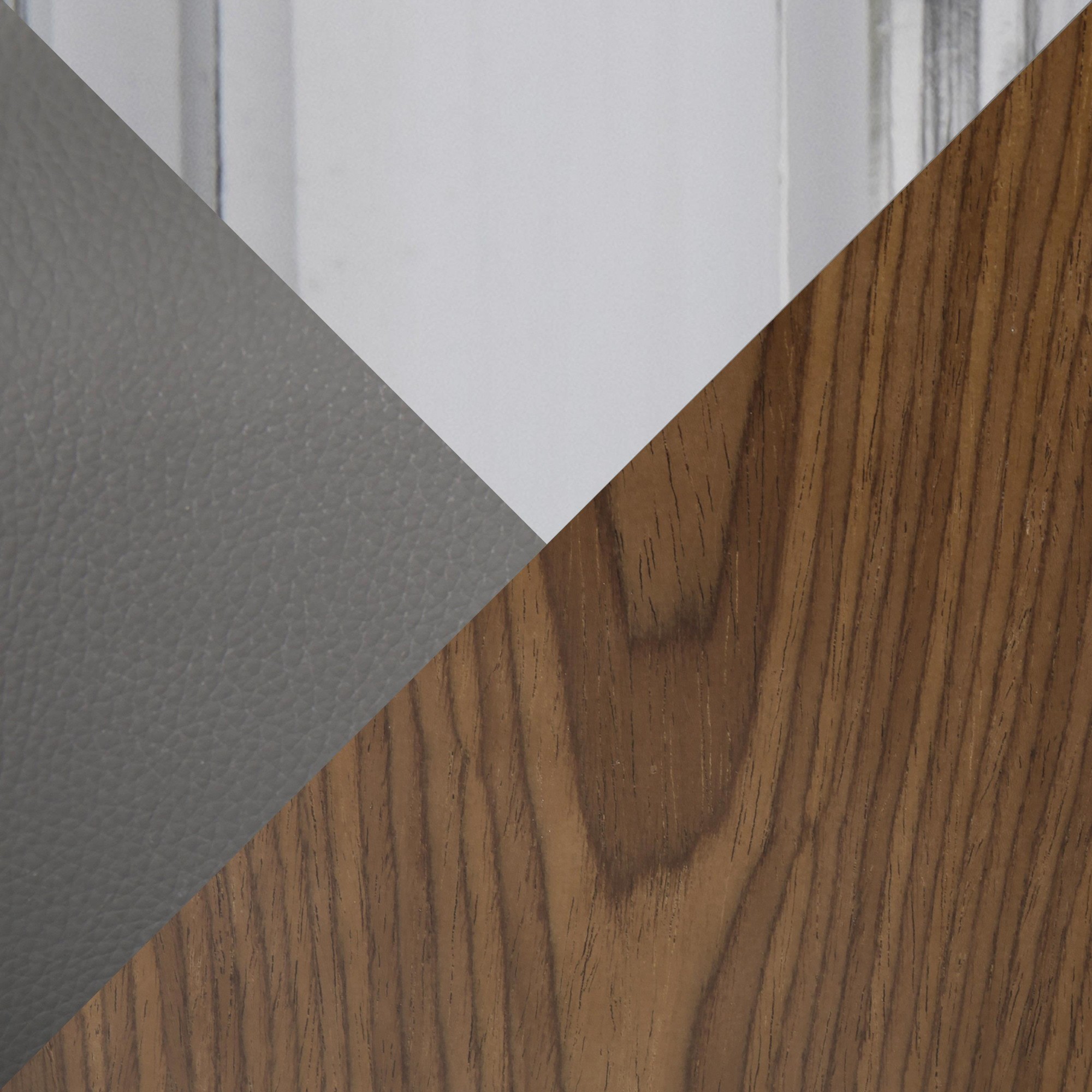 Pino Mid-Century Modern Grey Swivel Barstool Chrome and Walnut (Set of 2) 10 Pino Mid-Century Modern Grey Swivel Barstool Chrome and Walnut (Set of 2) - Image 10