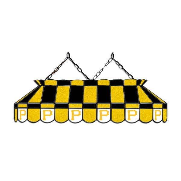 Pittsburg Pirates 40 Inch Stained Glass Billiard Lamp