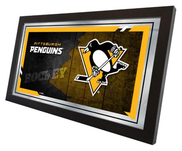 Pittsburgh Penguins 15x26 Hockey Collector Mirror