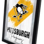 Pittsburgh Penguins 17x22 Logo Wall Mirror (Alternate) 5 Pittsburgh Penguins 17x22 Logo Wall Mirror (Alternate)