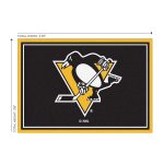 Pittsburgh Penguins 3x4 Area Rug 5 Pittsburgh Penguins 3x4 Area Rug