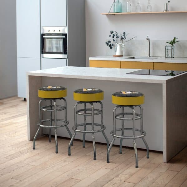 Pittsburgh Penguins Chrome Bar Stool 4