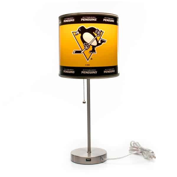 Pittsburgh Penguins Chrome Lamp 1